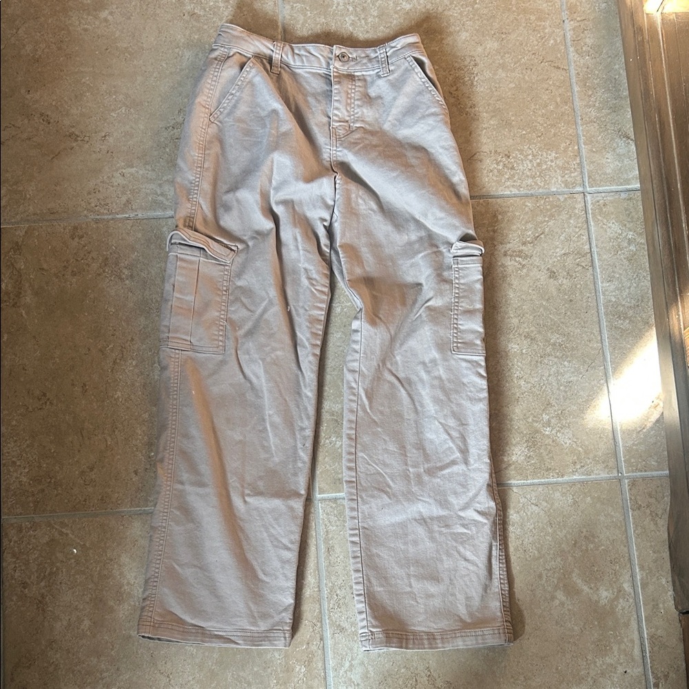 Wax Jean Light Tan Cargo Pants
